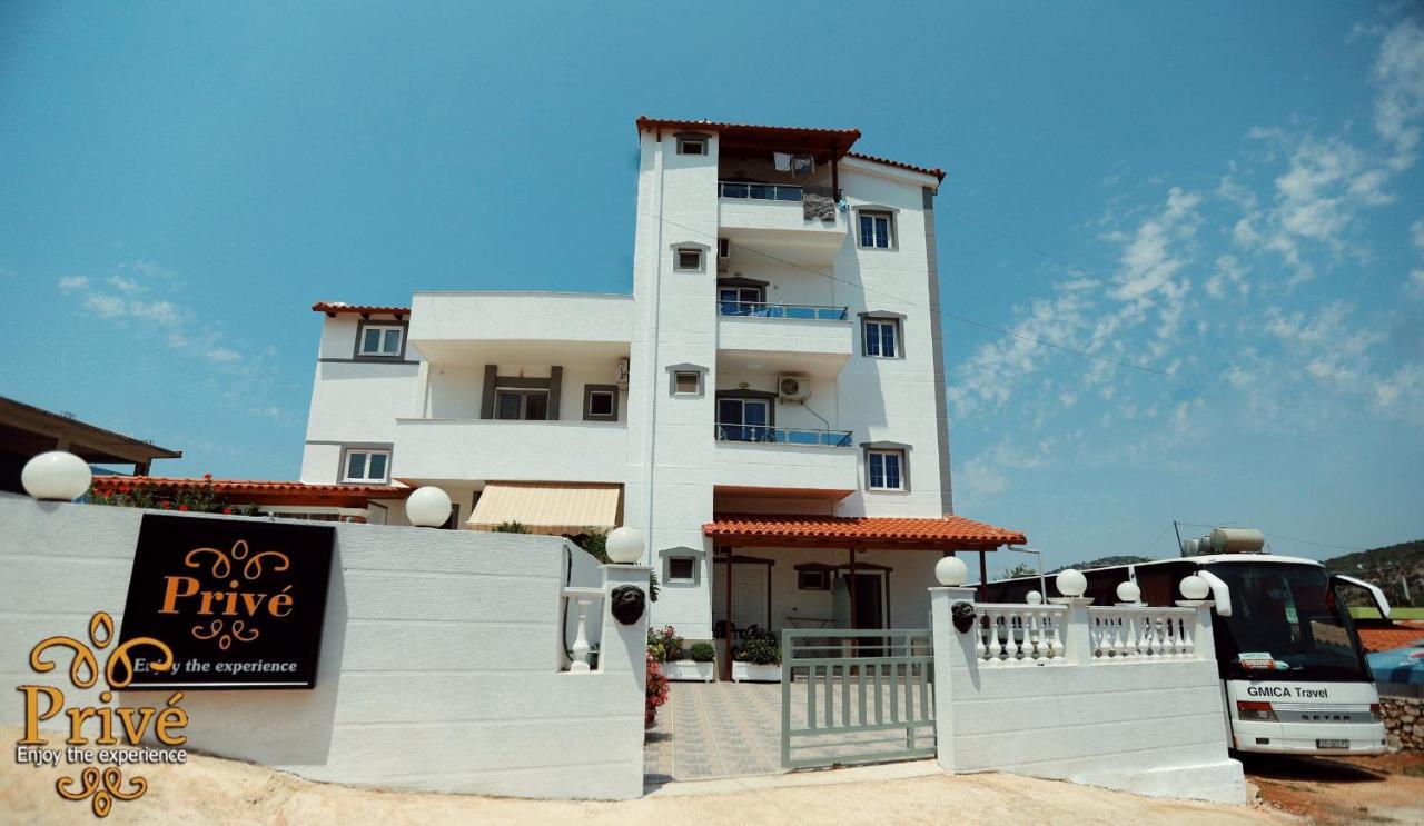 Prive Hotel And Apartment Ksamil Bagian luar foto